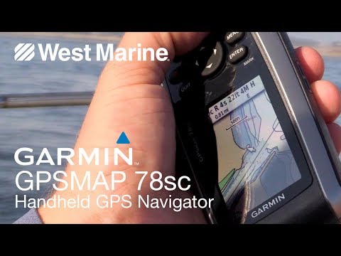 Garmin GPSMAP 78sc Marine Handheld GPS - West Marine Quick Look