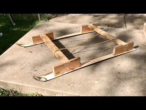 How To BUILD a Smitty Sled! - Ice Fishing DIY!