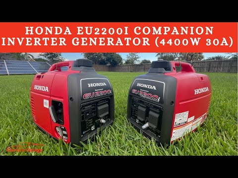 Honda EU2200I Companion Inverter (4400 Watts starting 3700 Watts Paralleled (Generator Review)