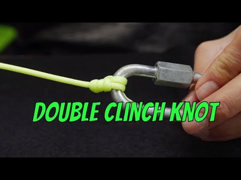 The Most VERSATILE Fishing Knot You Can Tie! (Double Clinch Knot)