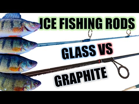 Glass vs Graphite: Choosing the Right Ice Fishing Rod