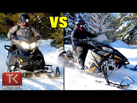 2-Stroke vs 4-Stroke Snowmobiles - What&#039;s the Difference? Comparing a New Yamaha to a Used Ski-Doo