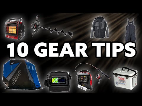 Ice Fishing Gear Maintenance &amp; Cleaning