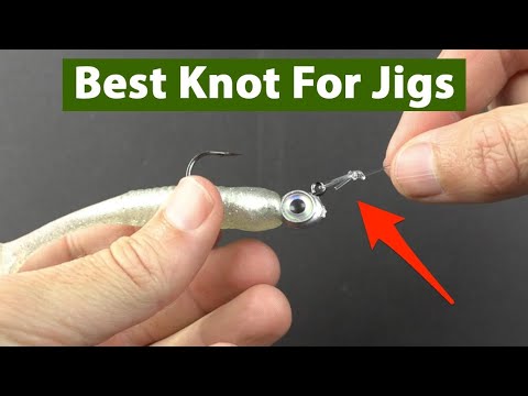The Best Knot For Jigs (Easy &amp; Strong Loop Knot)