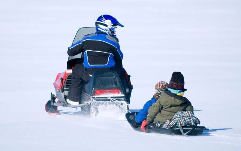 snowmobiles have an insufficient capacity for the passenger
