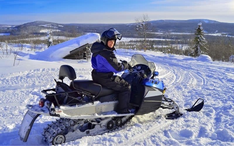 snowmobiles are best suited to ice fishing