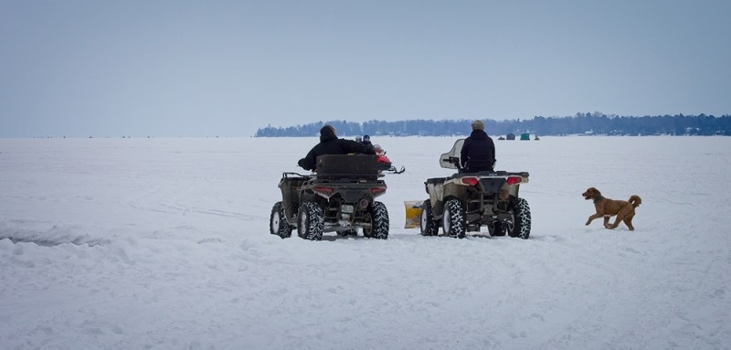 best ice fishing ATVs
