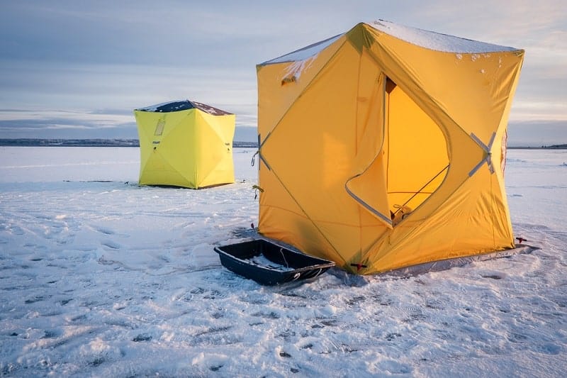 ice fishing shelters