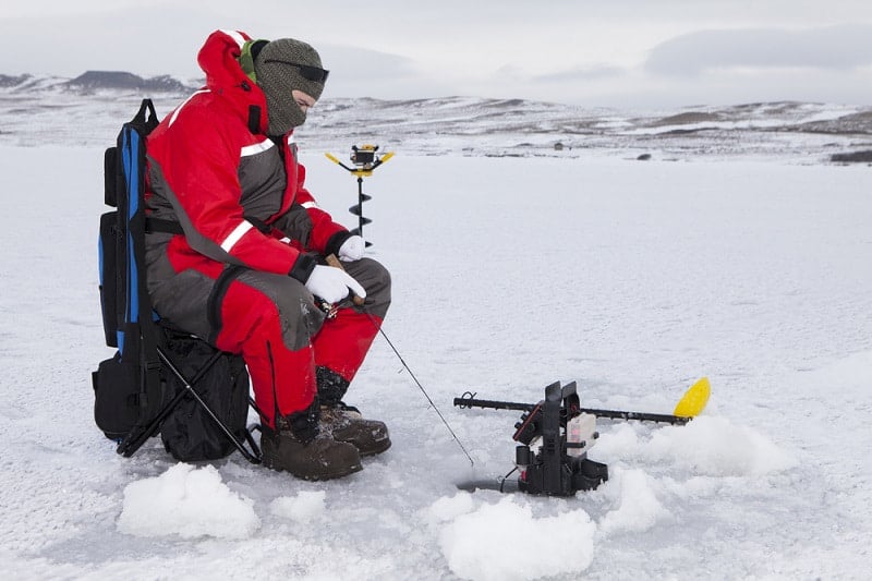 track down Walleye when ice fishing